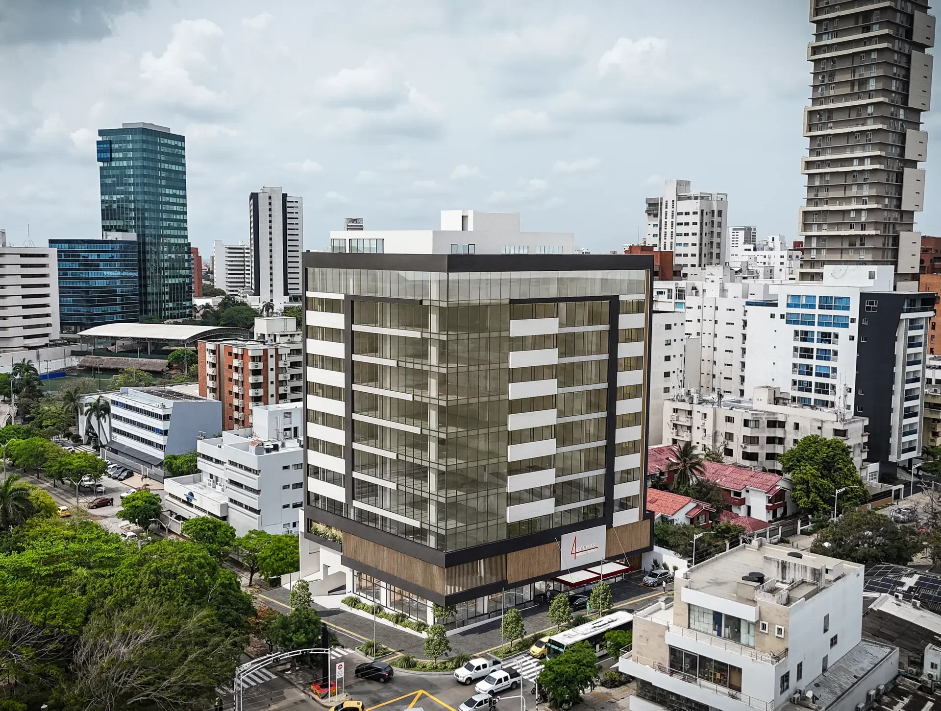 Ubicación Américas 4